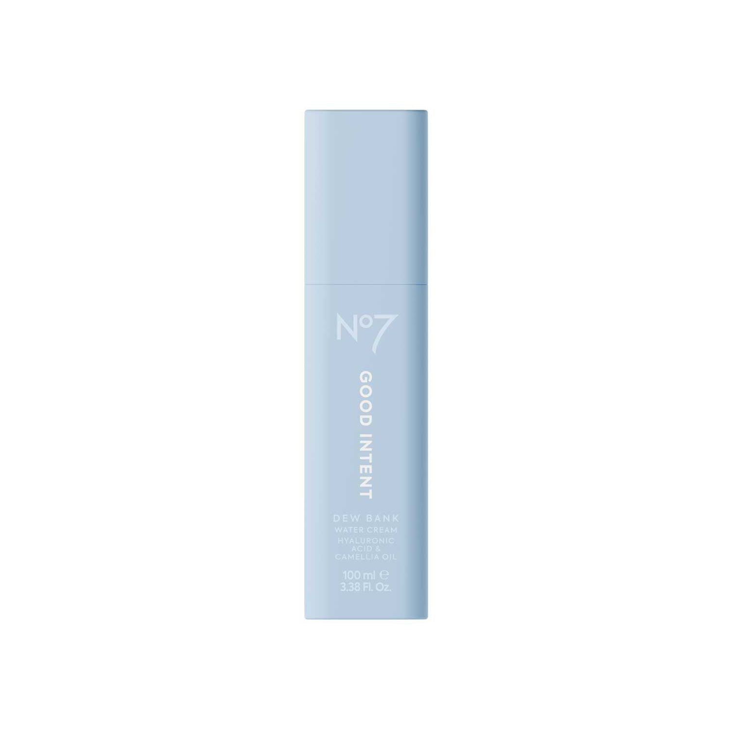 No7 Good Intent Dew Bank Water Cream 100ml, imported from the UK