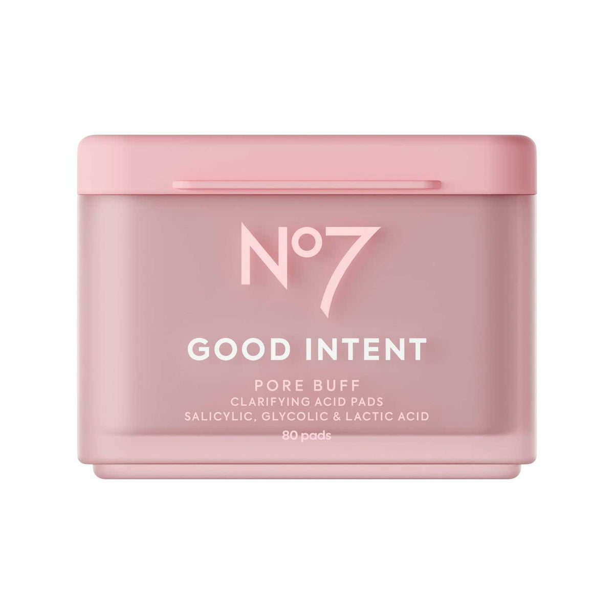 No7 Good Intent Pore Buff pads 80 pads, imported from the UK