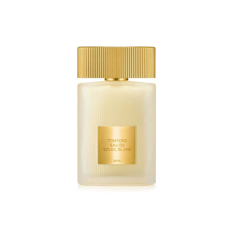 Tom Ford Eau de Soleil Blanc perfume bottle (British brand)