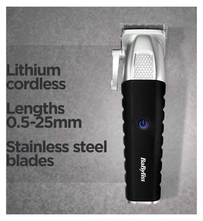 ماكينة تشذيب الشعر اللاسلكية BaByliss Lithium Power