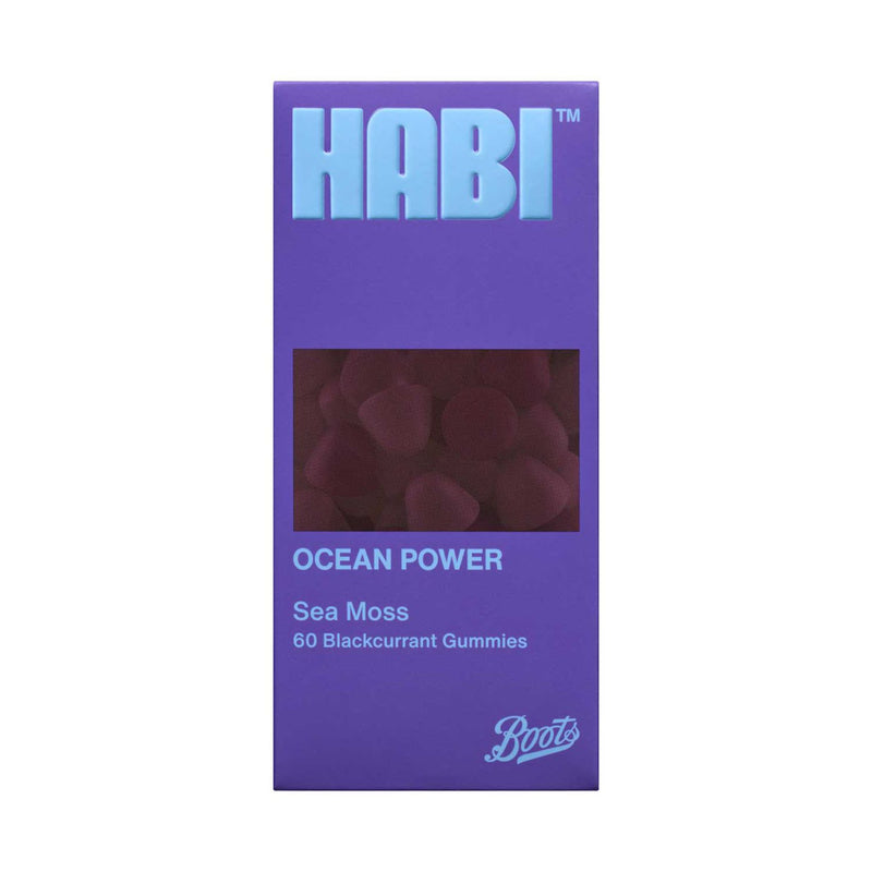 HABI Sea Moss Gummies 60s, UK version