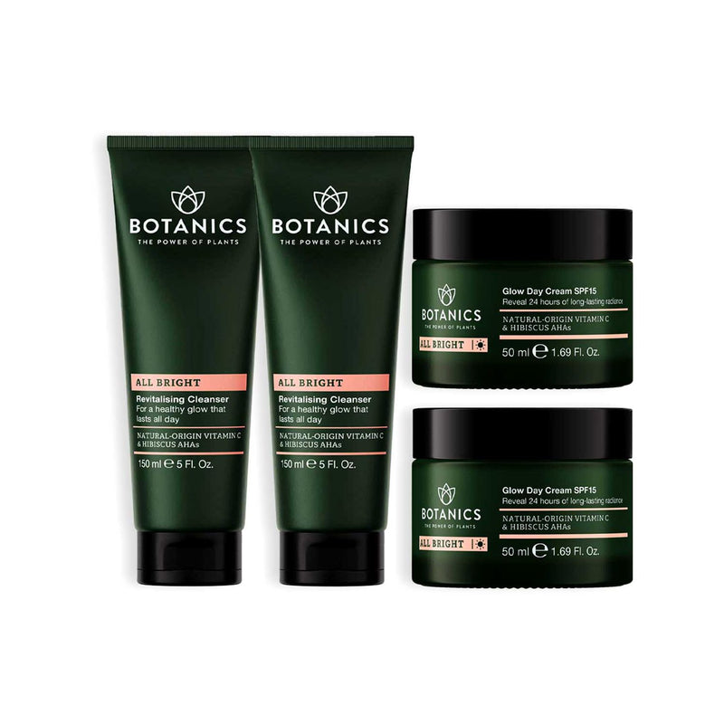 Botanics All Bright Cleanse and Cream - British product