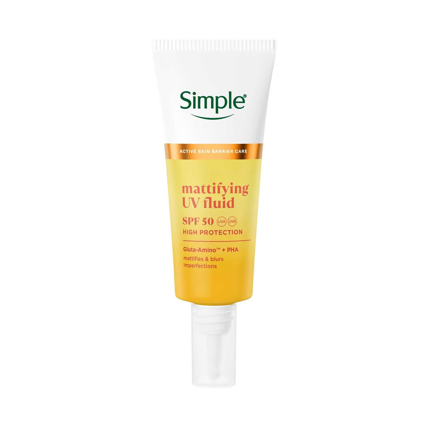 Simple Mattifying UV Fluid SPF 50 40 ml, UK version