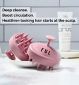 FUL Scalp Massager Brush Pink Silicone Cleanser - British product