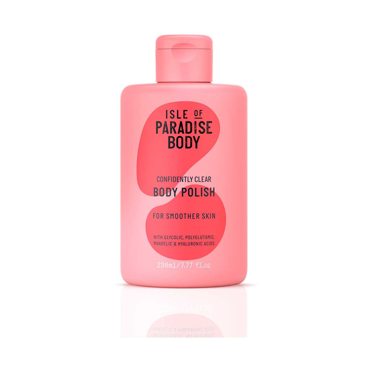 Isle Of Paradise clear body polish 230ml, imported from the UK