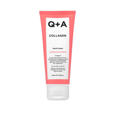 Boots Q+A Collagen Hand Cream 75ml- Buy online at McGrocer