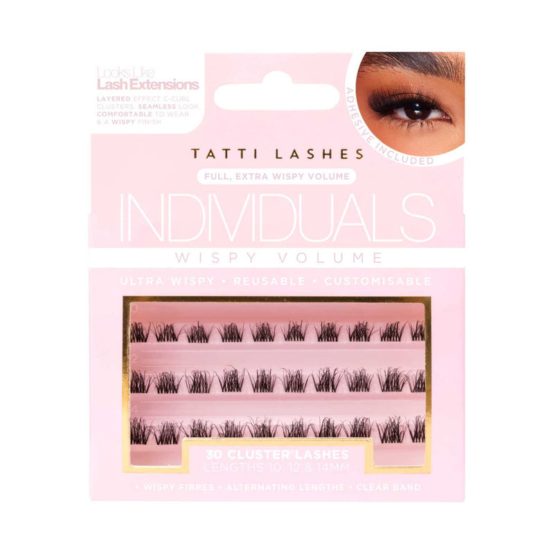 Tatti Lashes wispy volume individual lashes 20g (British brand)