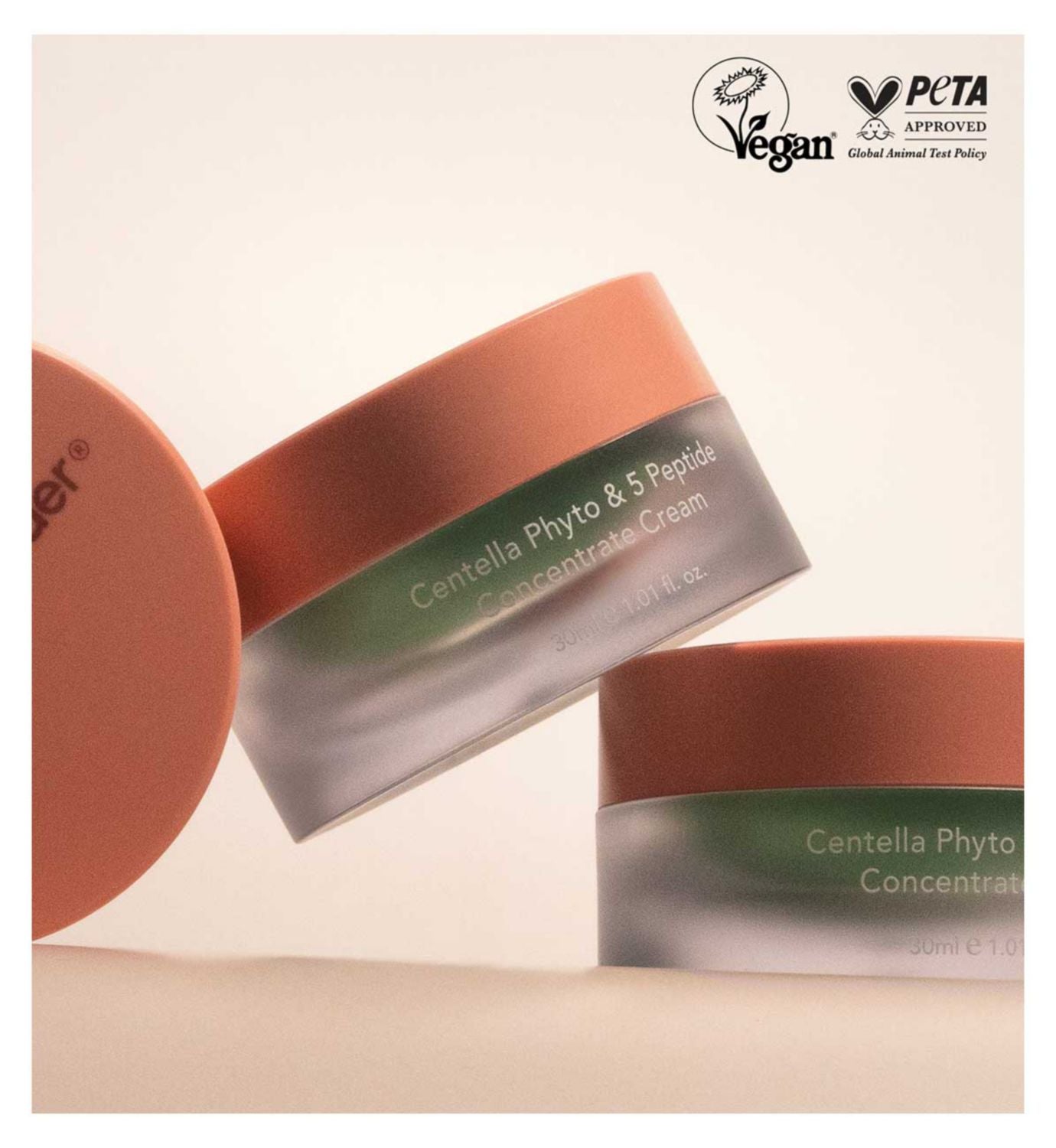 Haruharu Wonder Centella Peptide Cream 30ml, imported from the UK