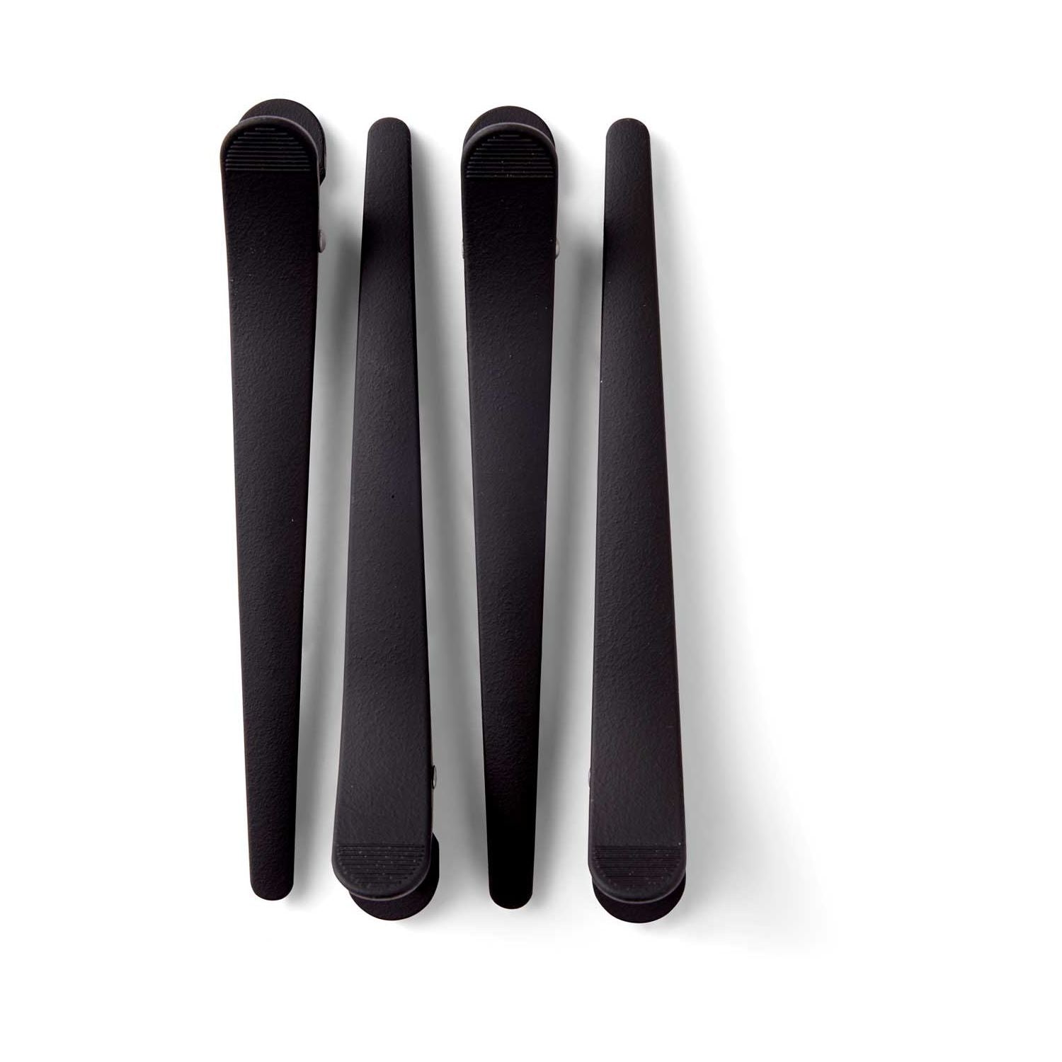 Boots hair sectioning clips black 4 pack - British product