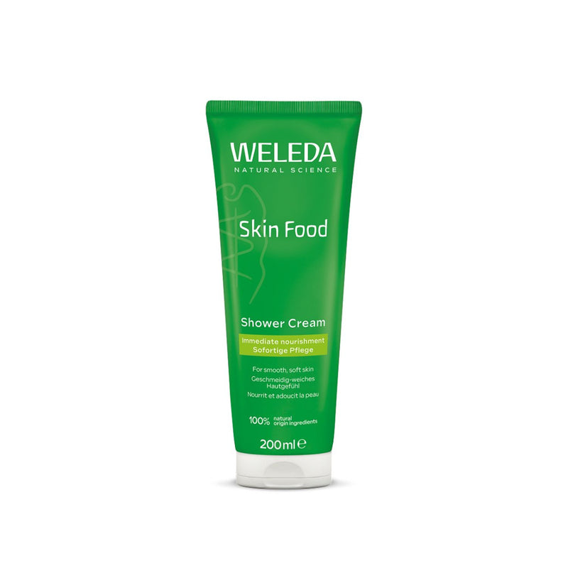 Weleda Skin Food Shower Cream 200ml, imported from the UK