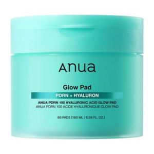 Anua PDRN 100 Hyaluronsäure Glow Pads Hautpflege-Behandlungspads 180ml