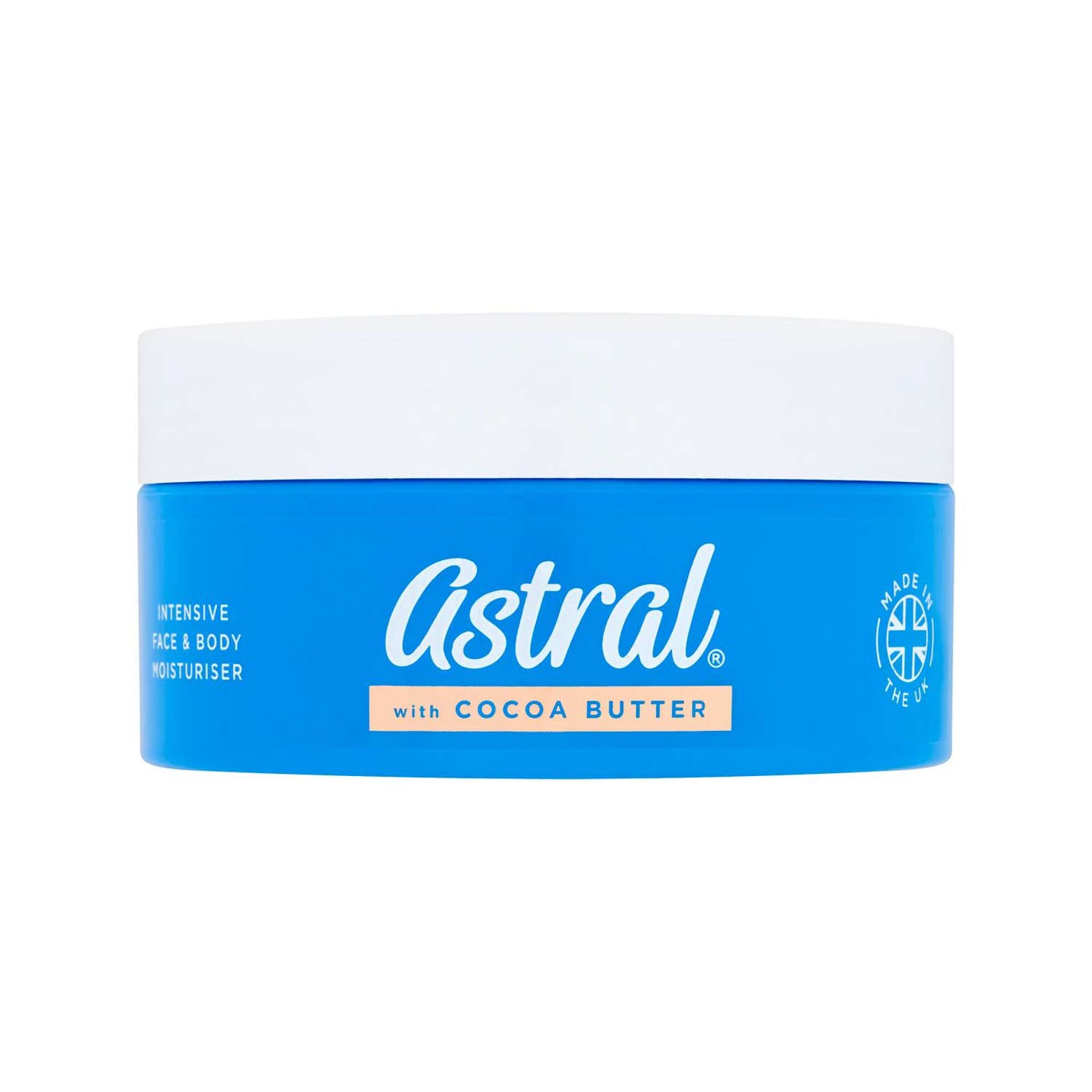Astral Moisturiser Original Cocoa Butter 200ml, UK version