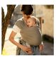 Boba Wrap Grey Baby Carrier One Size - British product