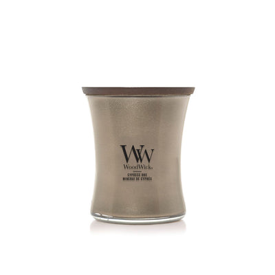 Boots Woodwick Renew Medium Hourglass Candle Lavender and Cypress 275g- Buy online at McGrocer