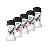 Sure antiperspirant deodorant stick Invisible Pure 5x50ml - British product