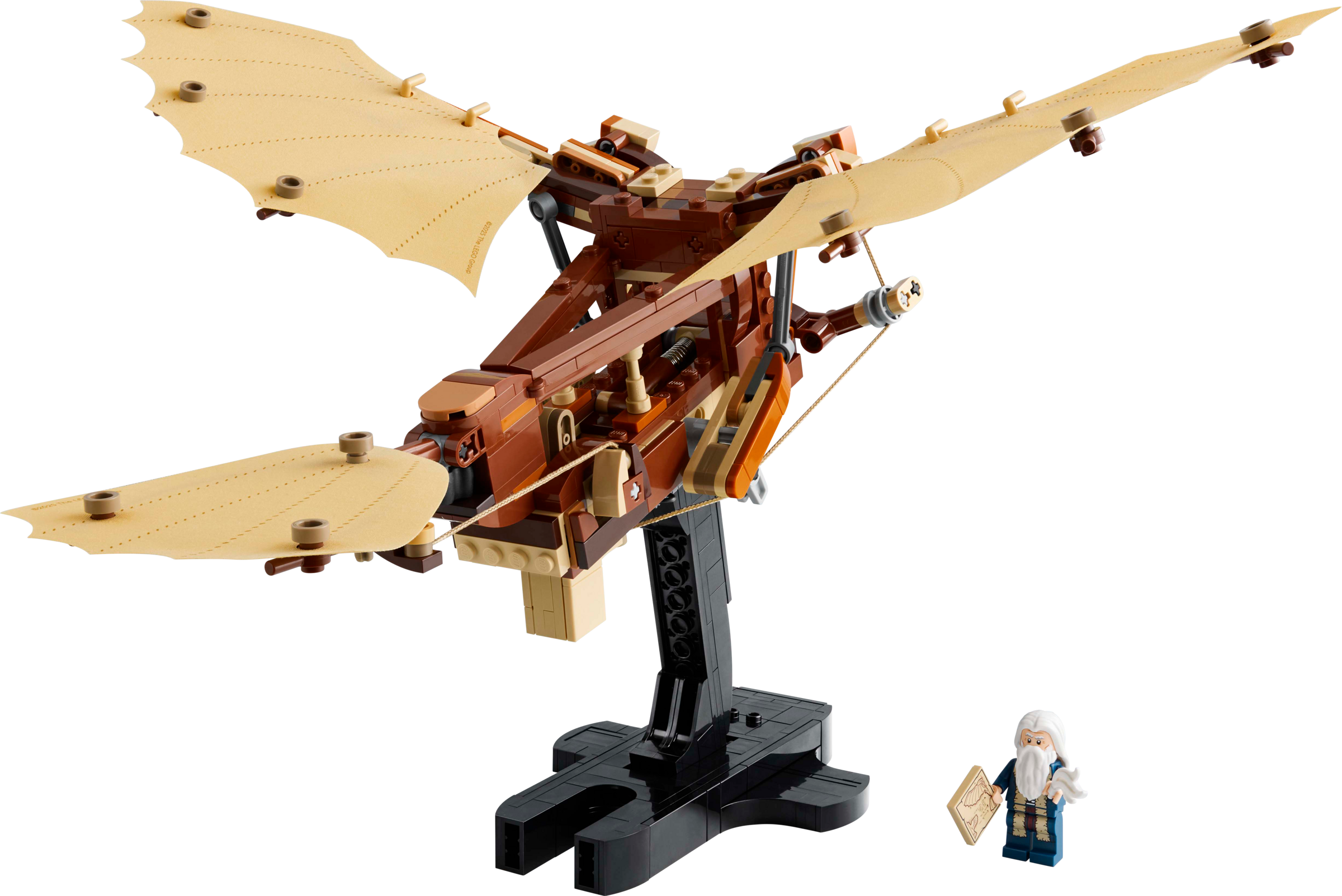 LEGO Icons da Vinci Flying Machine 493 Pieces, imported from the UK