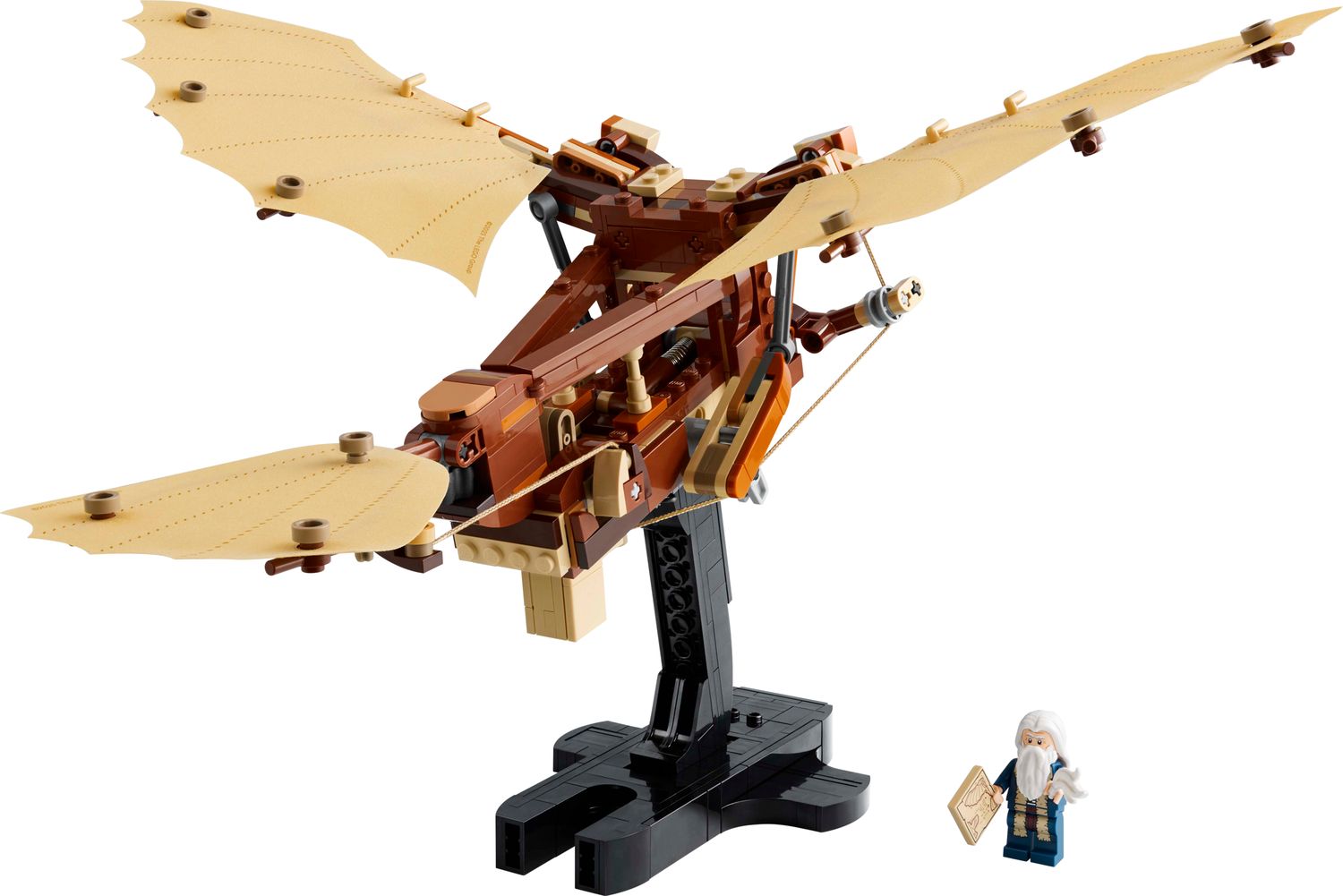 LEGO Icons da Vinci Flying Machine 493 Pieces, imported from the UK