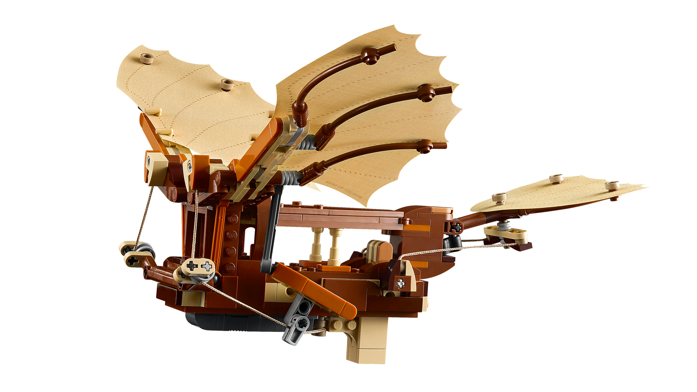 LEGO Icons da Vinci Flying Machine 493 Pieces, imported from the UK