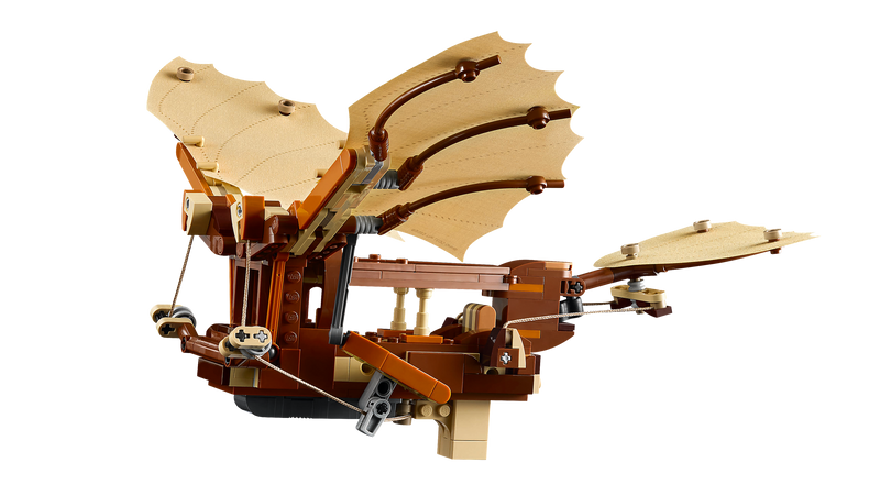 LEGO Icons da Vinci Flying Machine 493 Pieces, imported from the UK