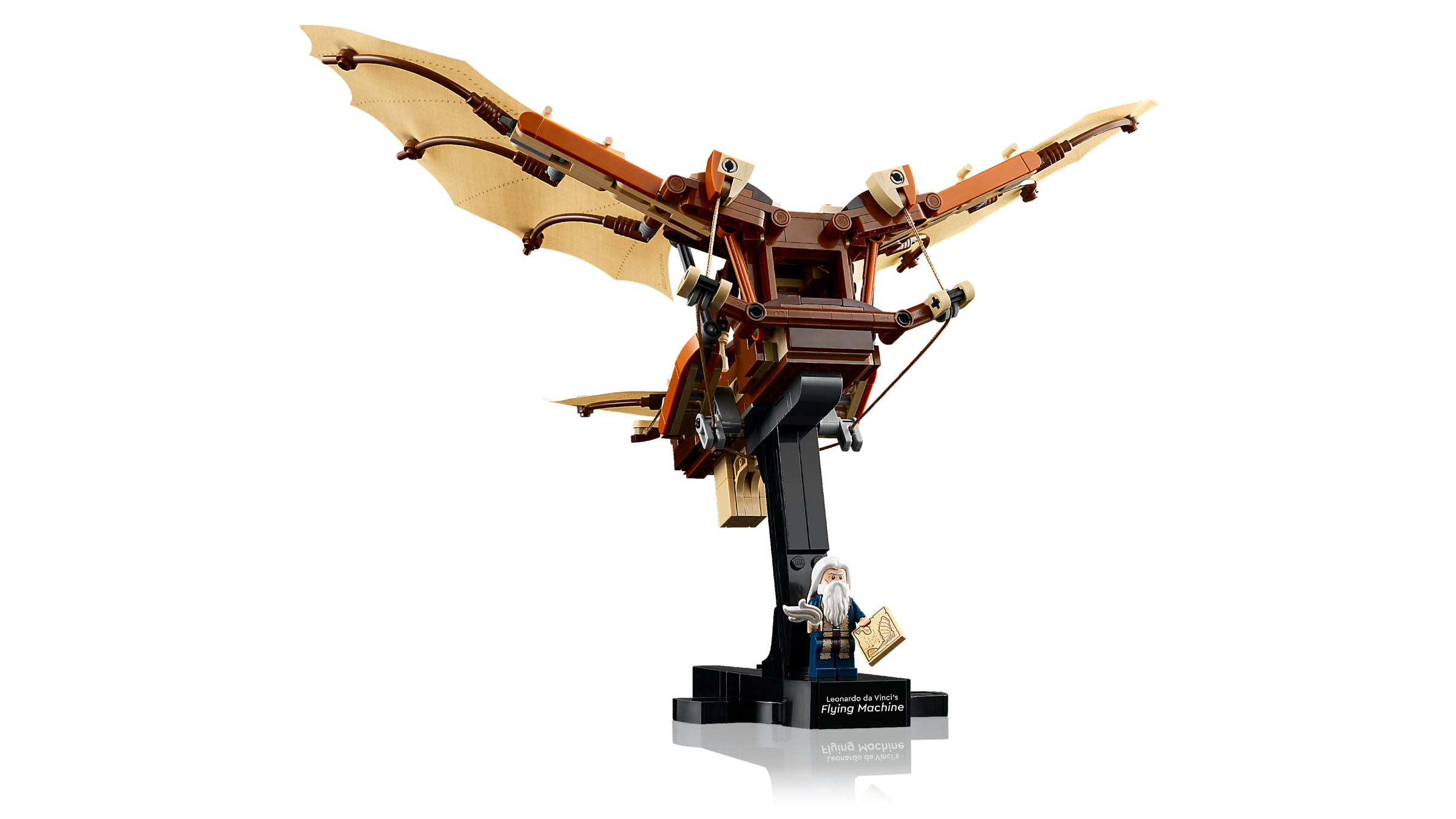 LEGO Icons da Vinci Flying Machine 493 Pieces, imported from the UK