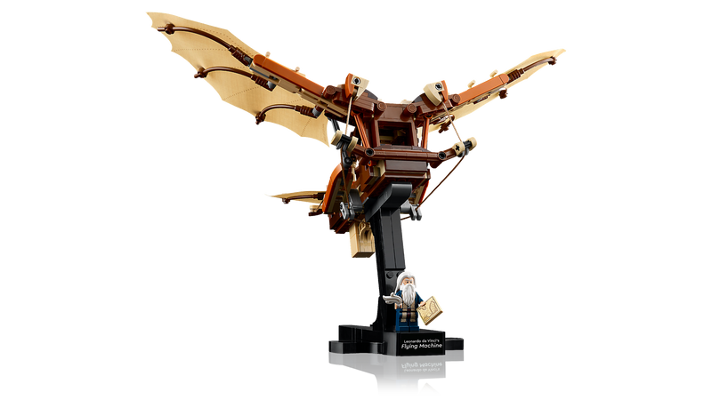 LEGO Icons da Vinci Flying Machine 493 Pieces, imported from the UK