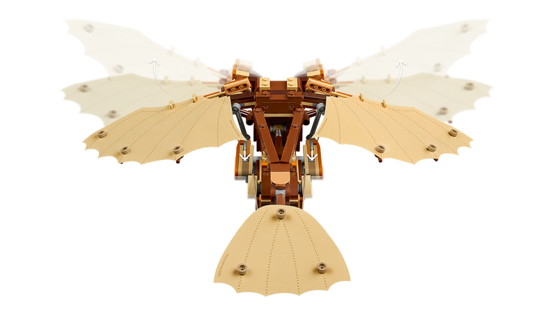 LEGO Icons da Vinci Flying Machine 493 Pieces, imported from the UK