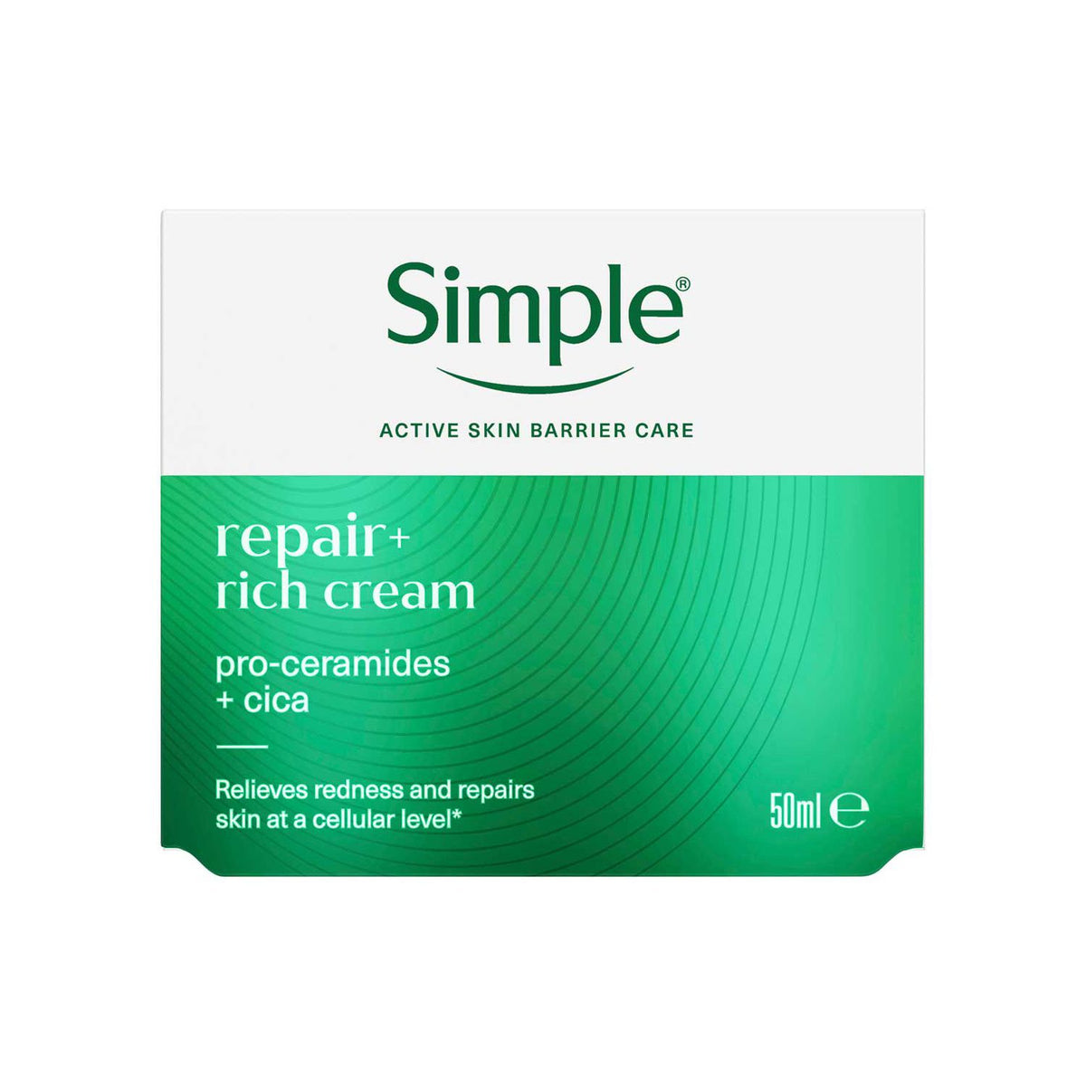 Simple repair cream rich formula 50ml (British brand)