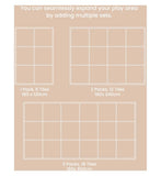 Tutti Bambini Infinity Baby Playmat Oddity Blush, imported from the UK