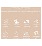 Tutti Bambini Infinity Baby Playmat Oddity Blush, imported from the UK