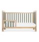Tutti Bambini Kuba Cot Bed Golden Oak and Sage Weave (British brand)