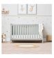 Tutti Bambini Misha Kinderbett Salbeigrün und Golden Oak Baby Kinderbett