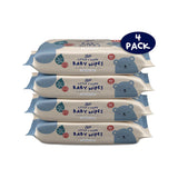 Boots Little Loved baby wipes fragrance free 4 pack - British product