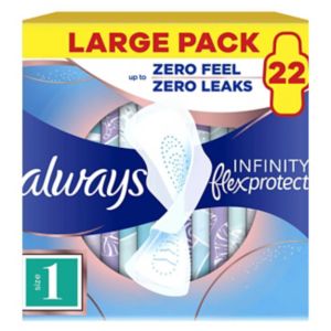 Boots Always Infinity FlexProtect Sanitary Towels Normal with Wings 22 Pads- اشترِ عبر الإنترنت من McGrocer