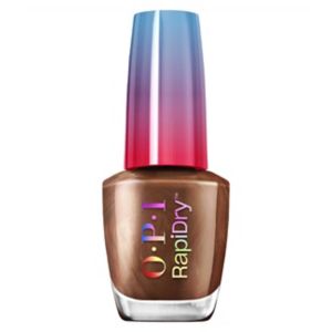 Esmalte de uñas OPI Rapidry Awe Of A Sudden Marrón Rosa Brillante 9 ml
