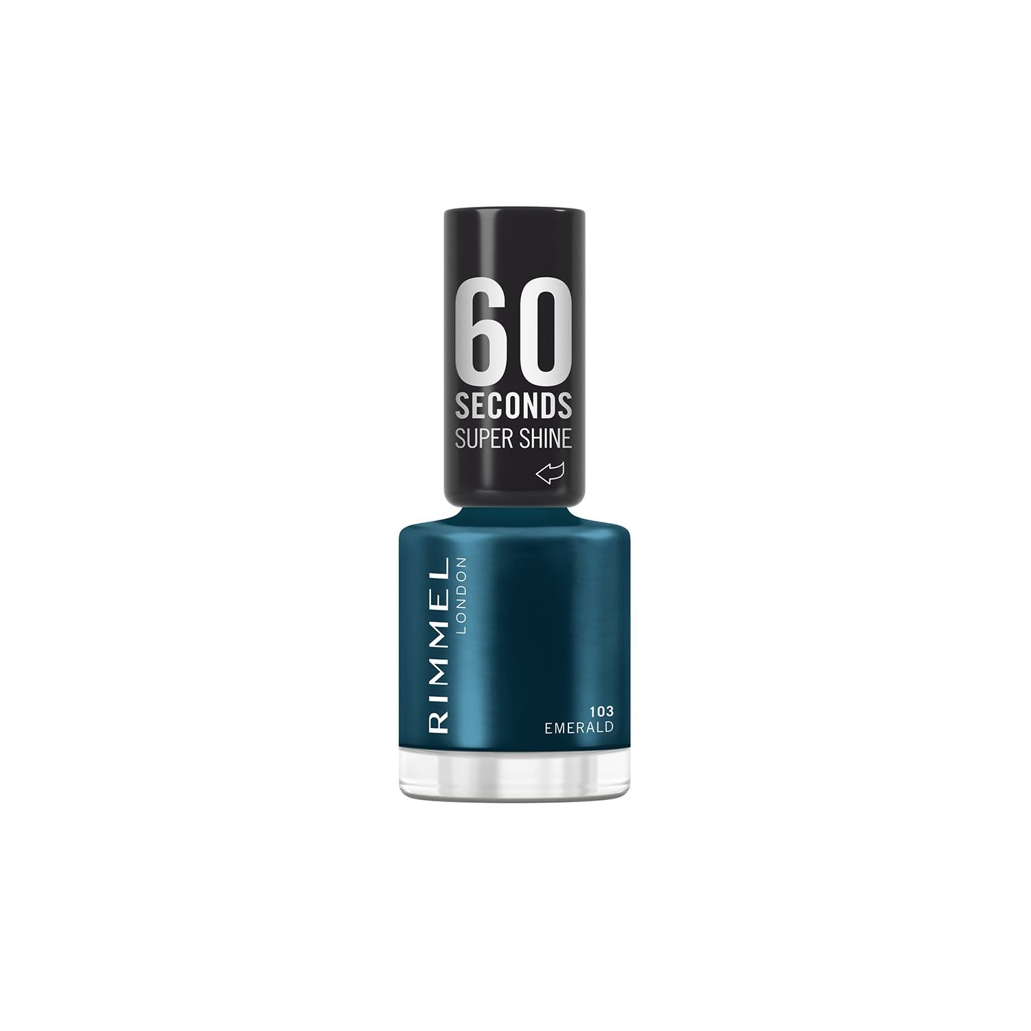 Rimmel 60 Seconds nail polish Emerald 103 (British brand)