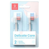 Oclean Delicate Care Kids Brush Heads White 6 Pack, imported from the UK
