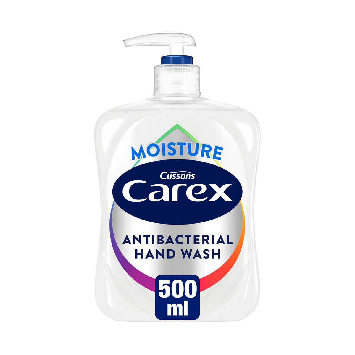 Carex Moisture Antibacterial Handwash 500ml, imported from the UK