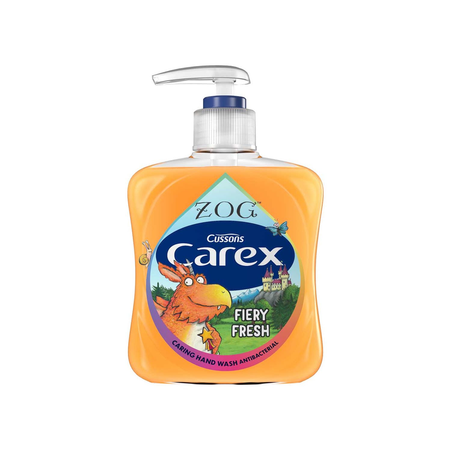 Carex Zog antibacterial handwash 250ml - British product