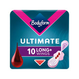 Bodyform Ultra Long sanitary towels 10 pack (British brand)