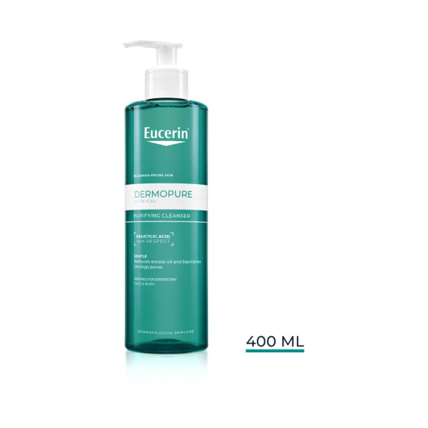 Eucerin Dermopure Clinical Purifying Cleanser 400ml - British product