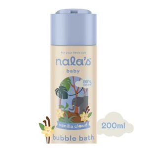 Nala's Baby Vanilla Cloud bubble bath 200ml - British product