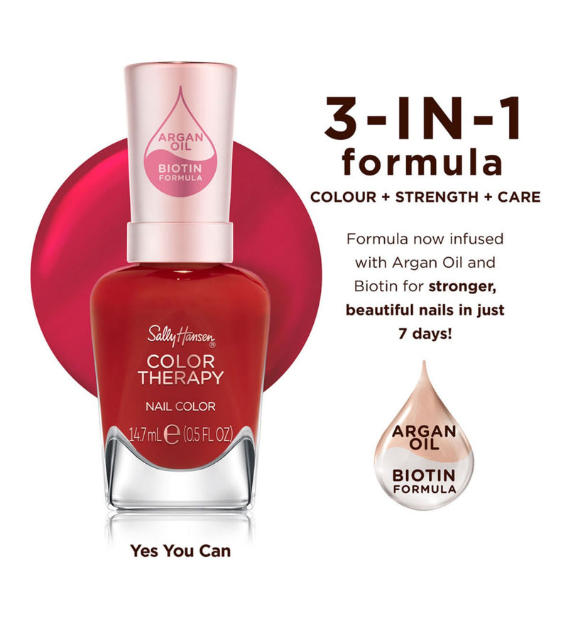 Sally Hansen Color Therapy nail polish Yes You Can 14.7ml, imported from the UK