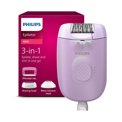 Boots Philips Epilator 4000 Series Compact Epilator- Buy online at McGrocer