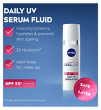 NIVEA Cellular Expert Filler Serum SPF50 30ml, imported from the UK