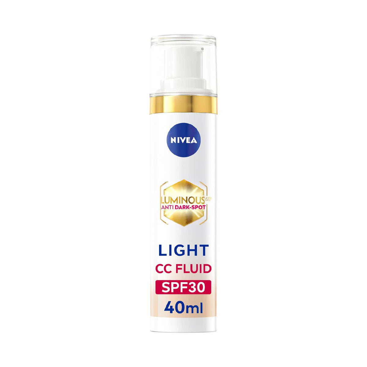 NIVEA CC Face Fluid Light SPF30 40ml, imported from the UK