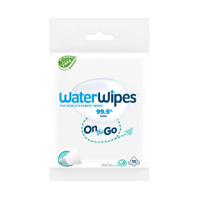 Boots WaterWipes Sensitive+ On The Go Wipes Baby Wipes 10 Wipes- Buy online at McGrocer