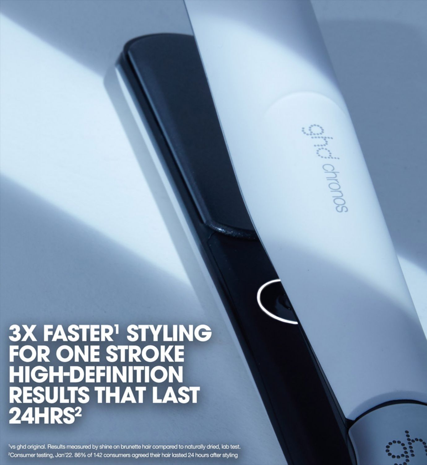 ghd Chronos Hair Straightener White, UK version