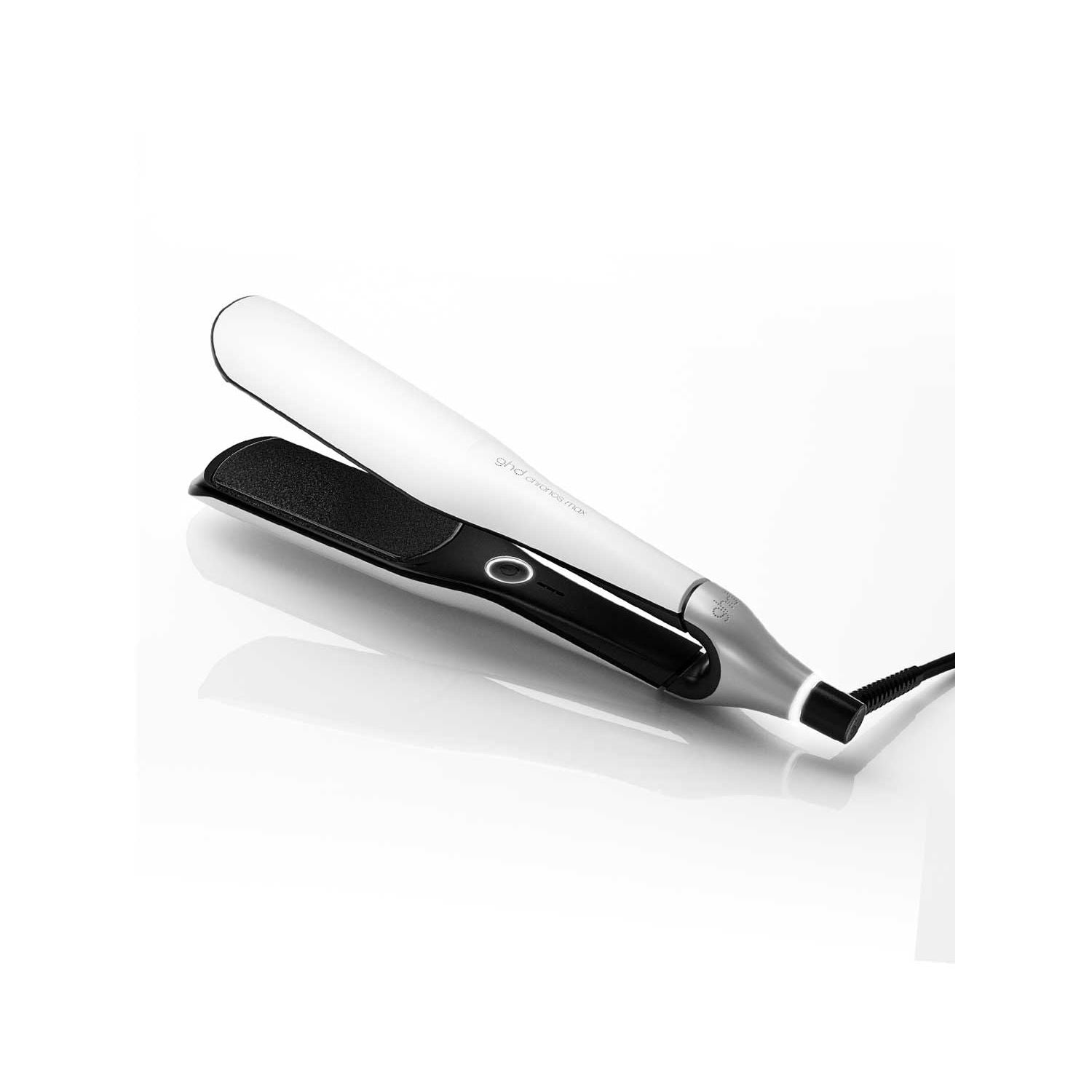 ghd Chronos Max wide plate straightener white (British brand)
