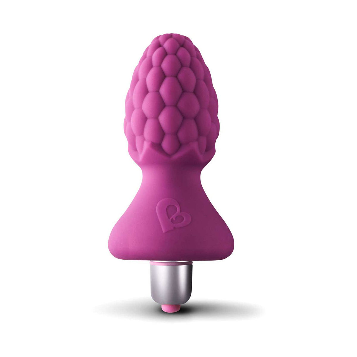 Rocks Off Ass-Berries Raspberry butt plug, UK version