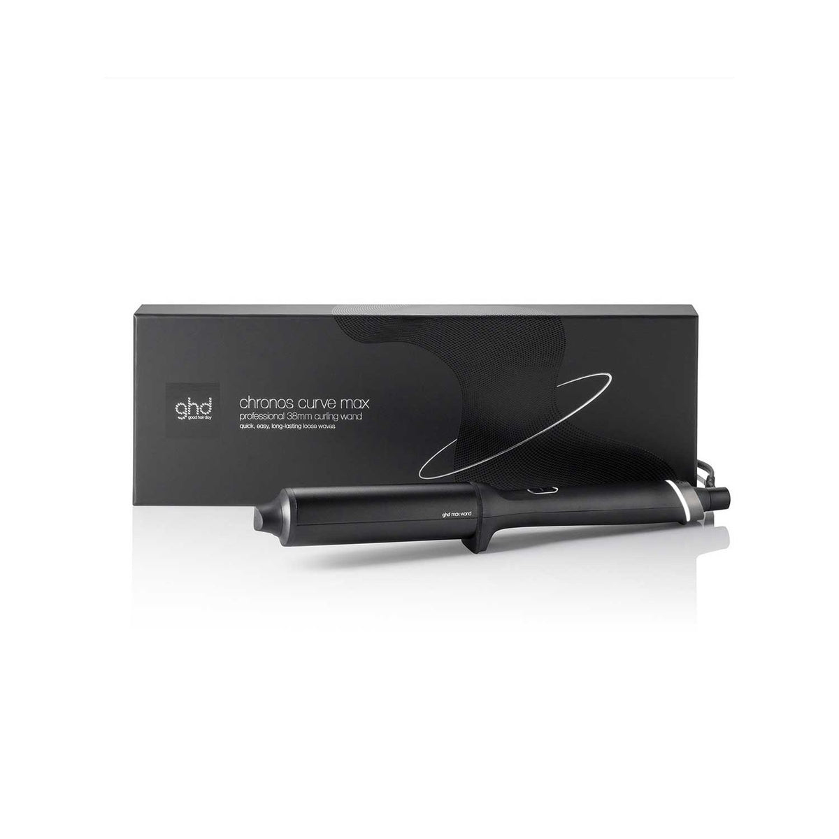 ghd Chronos Curve Max Wand hair curler 38mm (British brand)